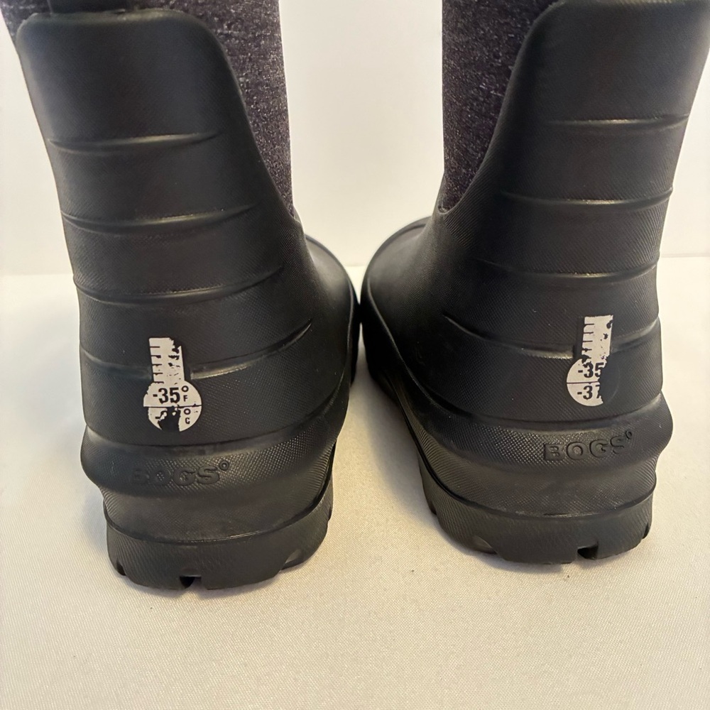 Bogs Big Kids Neo-Classic Melange Winter Boots Size 1 - Picture 7 of 10